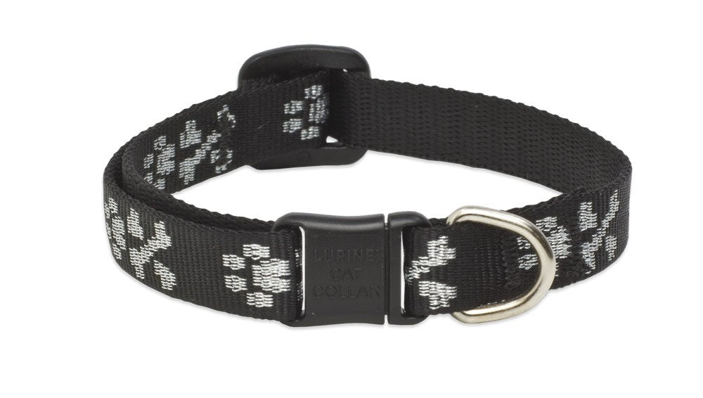 LupinePet Originals 1/2" Wing It Cat Safety Collar, 8-12"