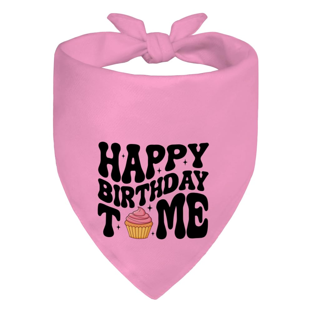 WHTYEFZ It's My Birthday Green Dog Bandana, Birthday Pet Scarf