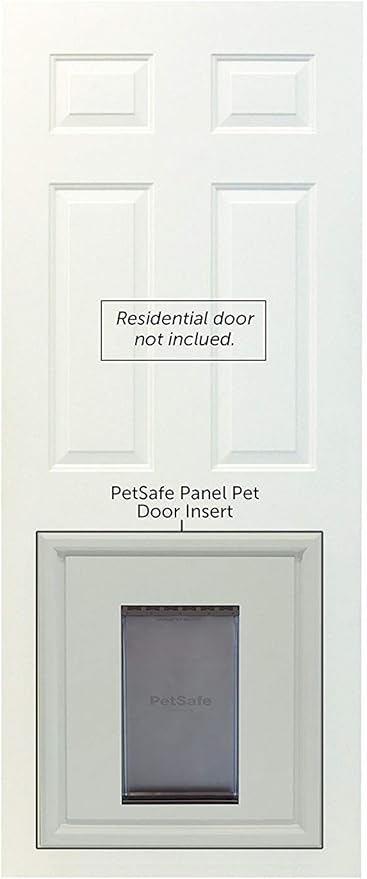 PetSafe Single Panel Replacement Pet Door Insert, Dogs up to 220 lb White