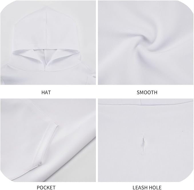 Customized Dog Hoodie with Name Logo Personalized Text Soft & Warm for Puppy Sweatshirt Hooded for Small Medium Large Dogs Girl/Boy Cats/Kitten, YellowGreen, S