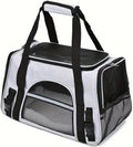 QQLe Cat Carrier Bag, Airline Approved Soft Carrier for Cats & Small Dogs