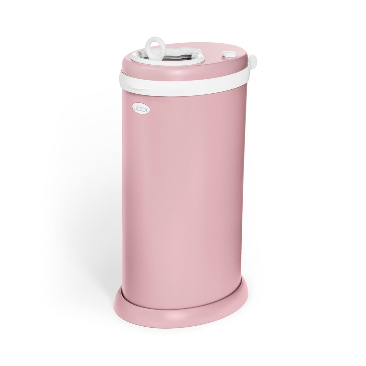 Ubbi Stainless Steel Diaper Pail, No Special Bags, Odor-Locking, Ivory