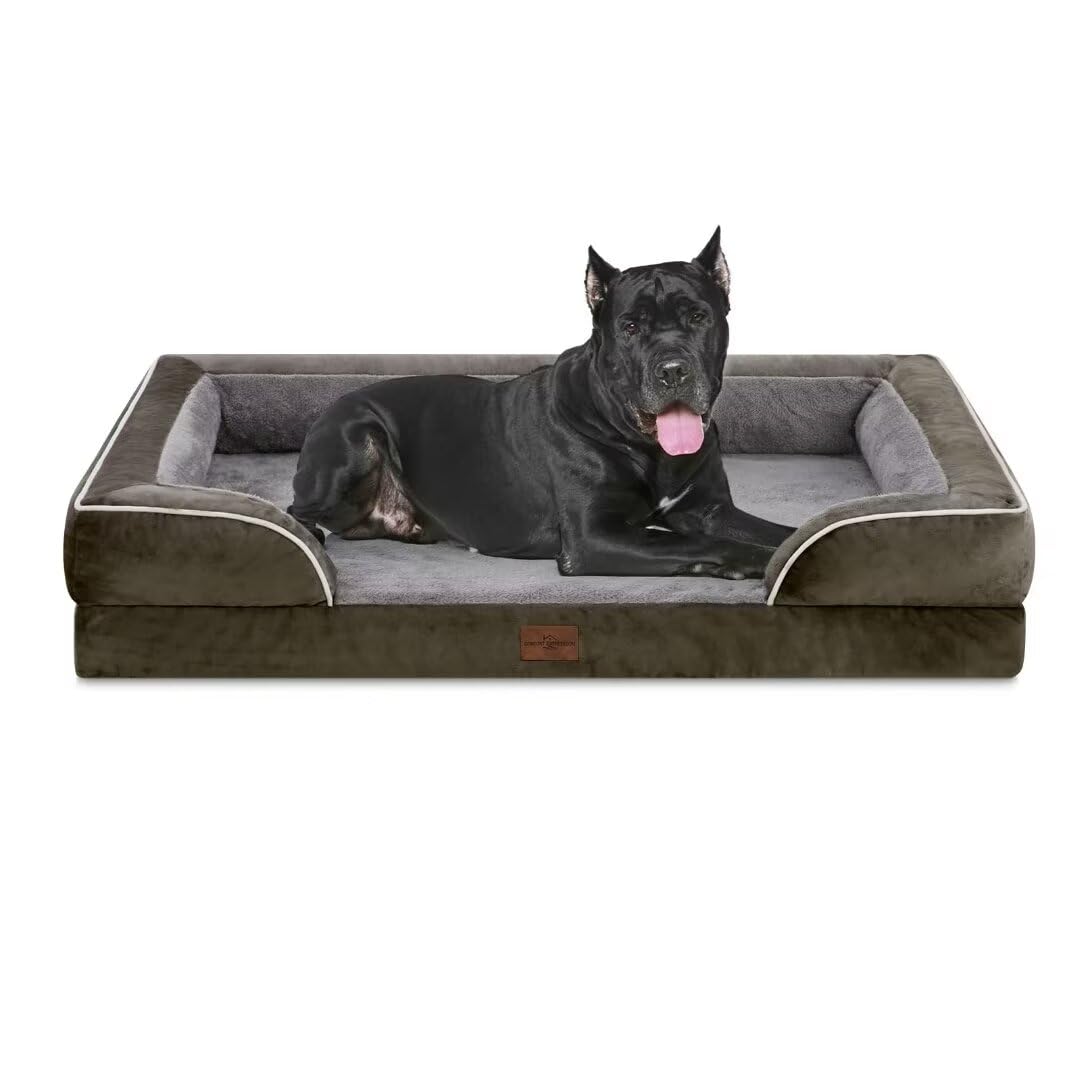 Comfort Expression Waterproof Orthopedic Dog Beds for Extra Large Dog