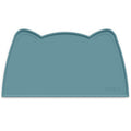 OHMO Cat Food Mat, Silicone Pet Feeding Mat, 20x12, Light Blue