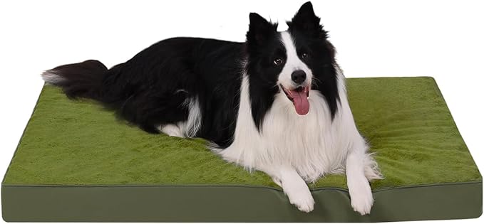 KSIIA Orthopedic Dog Bed for Extra Large Dogs with Waterproof, 47x29