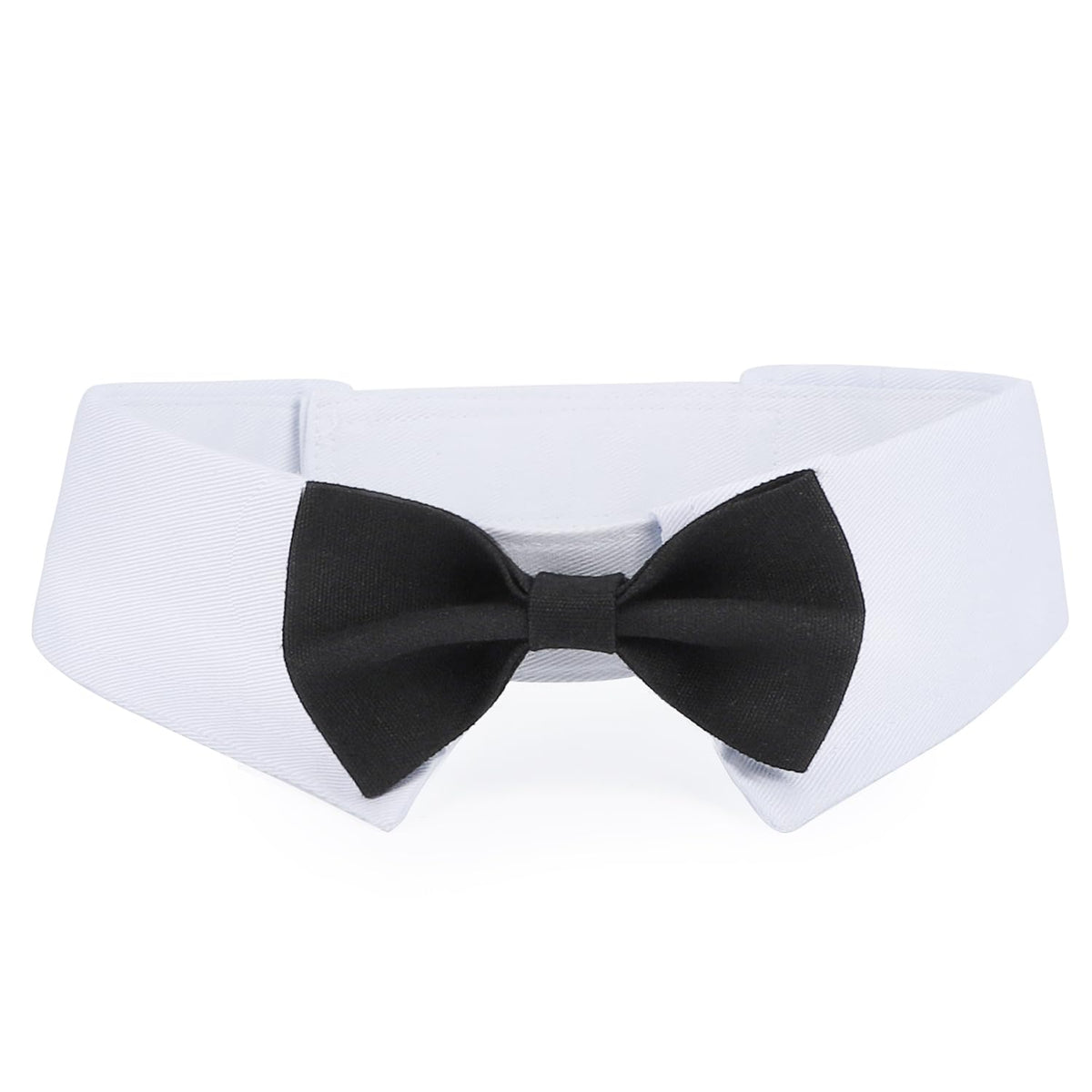 Segarty Dog Bow Tie, Adjustable Yellow Plaid Bowtie Collar for Neck Girth 10.2-12.6in, Medium Neck Tie Tuxedo Comfortable Cotton Boy Pet Grooming Accessory for Formal Wedding Holiday Birthday Party