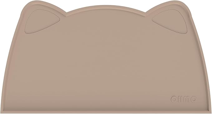 OHMO Cat Food Mat, Silicone Pet Feeding Mat, 20x12