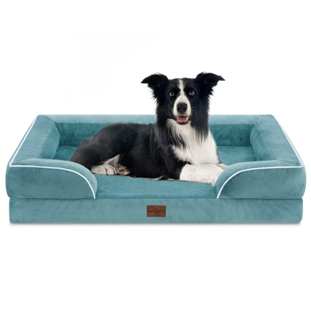 Comfort Expression Waterproof Orthopedic Dog Beds for Large Sized Dog