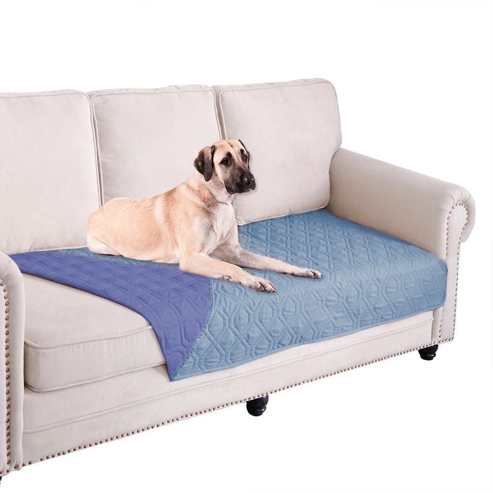 Ameritex Waterproof Dog Bed Blankets Cover for Bed Couch Sofa Reversible
