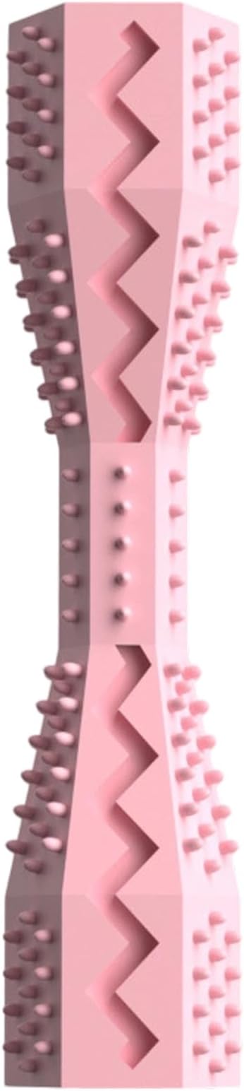 PILULY Dog Chew Toy Rubber for Aggressive Chewers Promotes Teeth Health Interactive Pet Teeth Toy Pet Enrichment