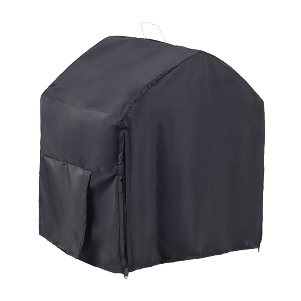 Leefasy Bird Cage Cover for Parakeets and Parrots, 11.61 x 8.66 x 15.75 in Blackout Night Cover with Zipper, Dustproof Privacy Shade for Square Cages
