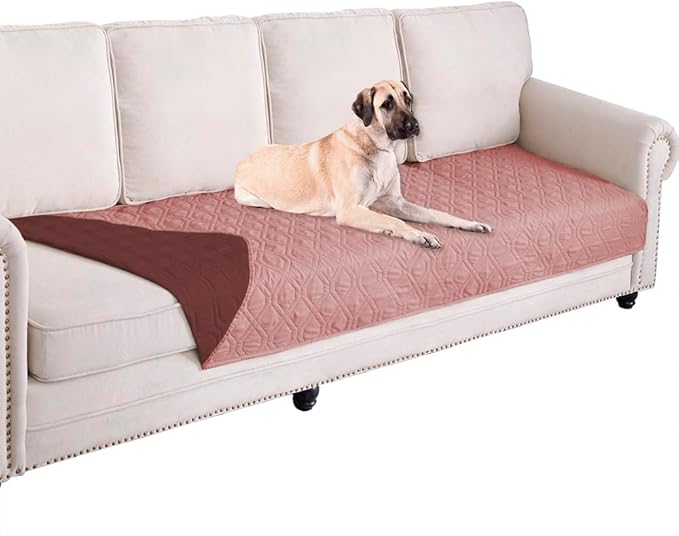Ameritex Waterproof Dog Bed Cover Pet Blanket for Furniture Bed Couch Sofa Reversible — 30x90 Inch (Pack of 1)
