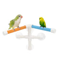 Hypeety Portable Suction Cup Bird Window and Shower Perch Toy Parrot Stand
