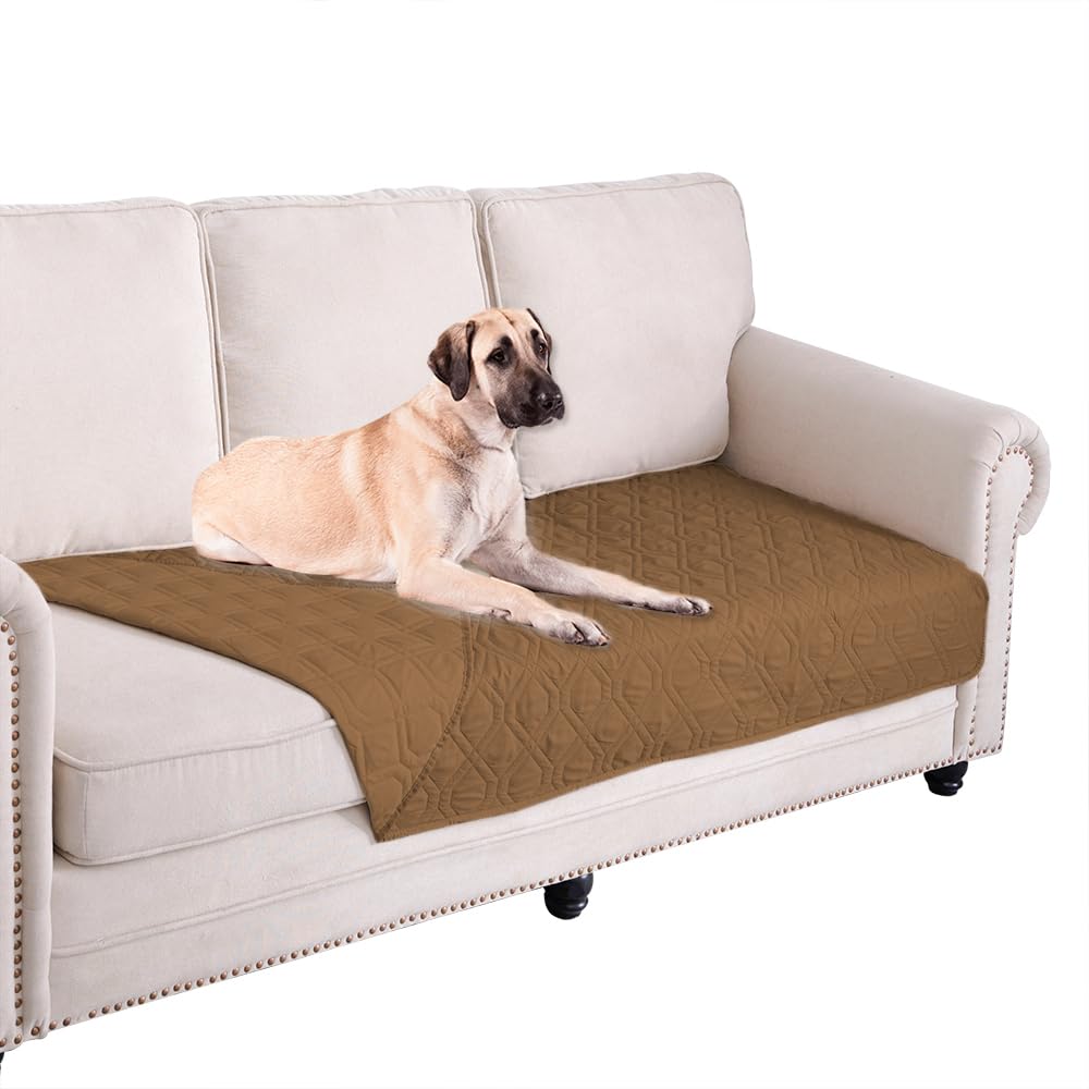 Ameritex Waterproof Dog Bed Blankets Cover for Bed Couch Sofa Reversible