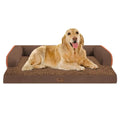 MEKIY Orthopedic XL Dog Bed with Bolster for Extra Large Size Dogs