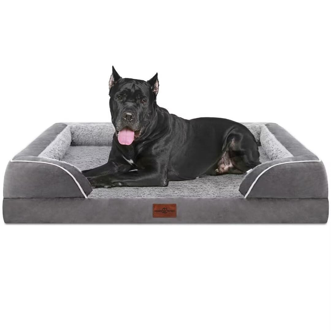 Comfort Expression Waterproof Orthopedic Dog Beds for Extra Large Dog