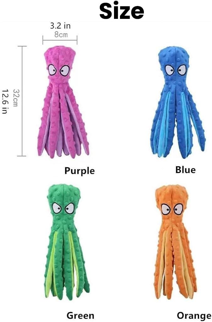2025 New Upgrade Interactive Chew Pet Toy No Stuffing Bite-Resistant Squeaky Perfect for Puppies, Small and Medium Dogs (2pcs D)