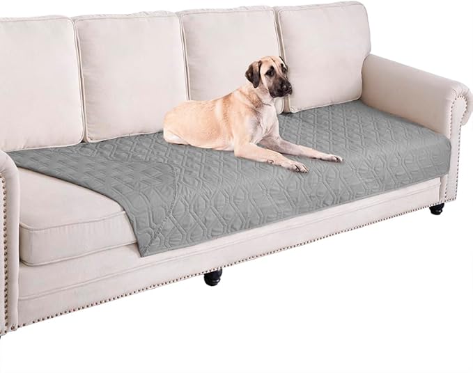 Ameritex Waterproof Dog Bed Cover Pet Blanket for Furniture Bed Couch Sofa Reversible — 30x90 Inch (Pack of 1)