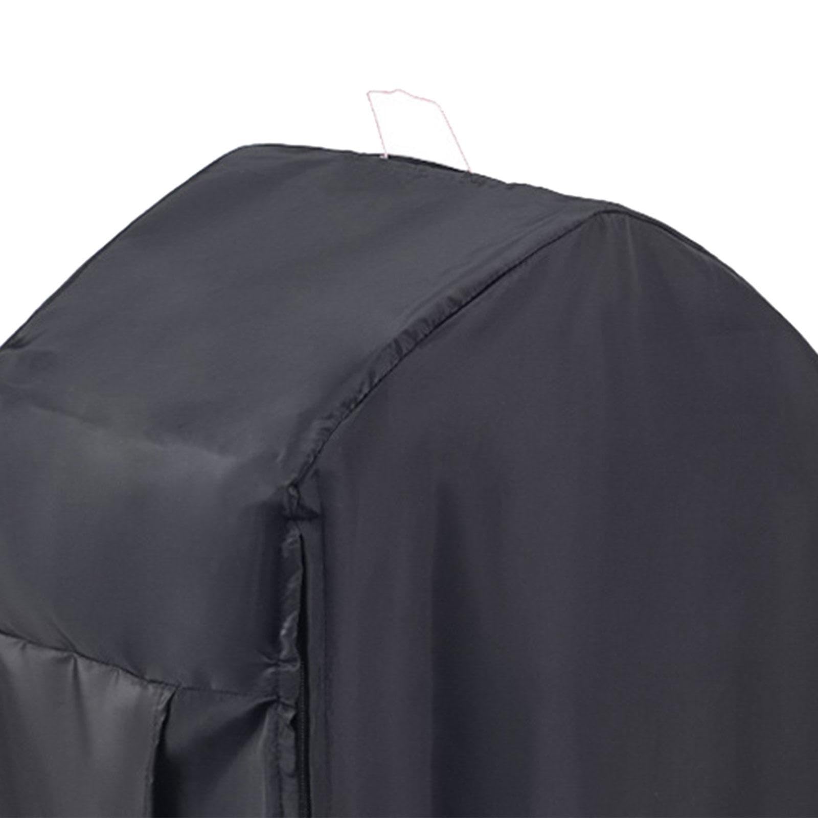 Leefasy Bird Cage Cover for Parakeets and Parrots, 11.61 x 8.66 x 15.75 in Blackout Night Cover with Zipper, Dustproof Privacy Shade for Square Cages