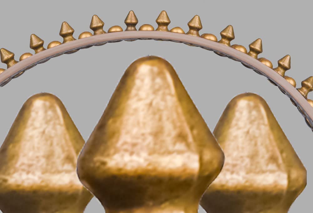 haoyueer Spiked Dog Collar Soft Pu Leather Mushrooms Rivet Spike Studded Puppy Adjustable Pet Collars for Small Breeds (XS, Brown2)