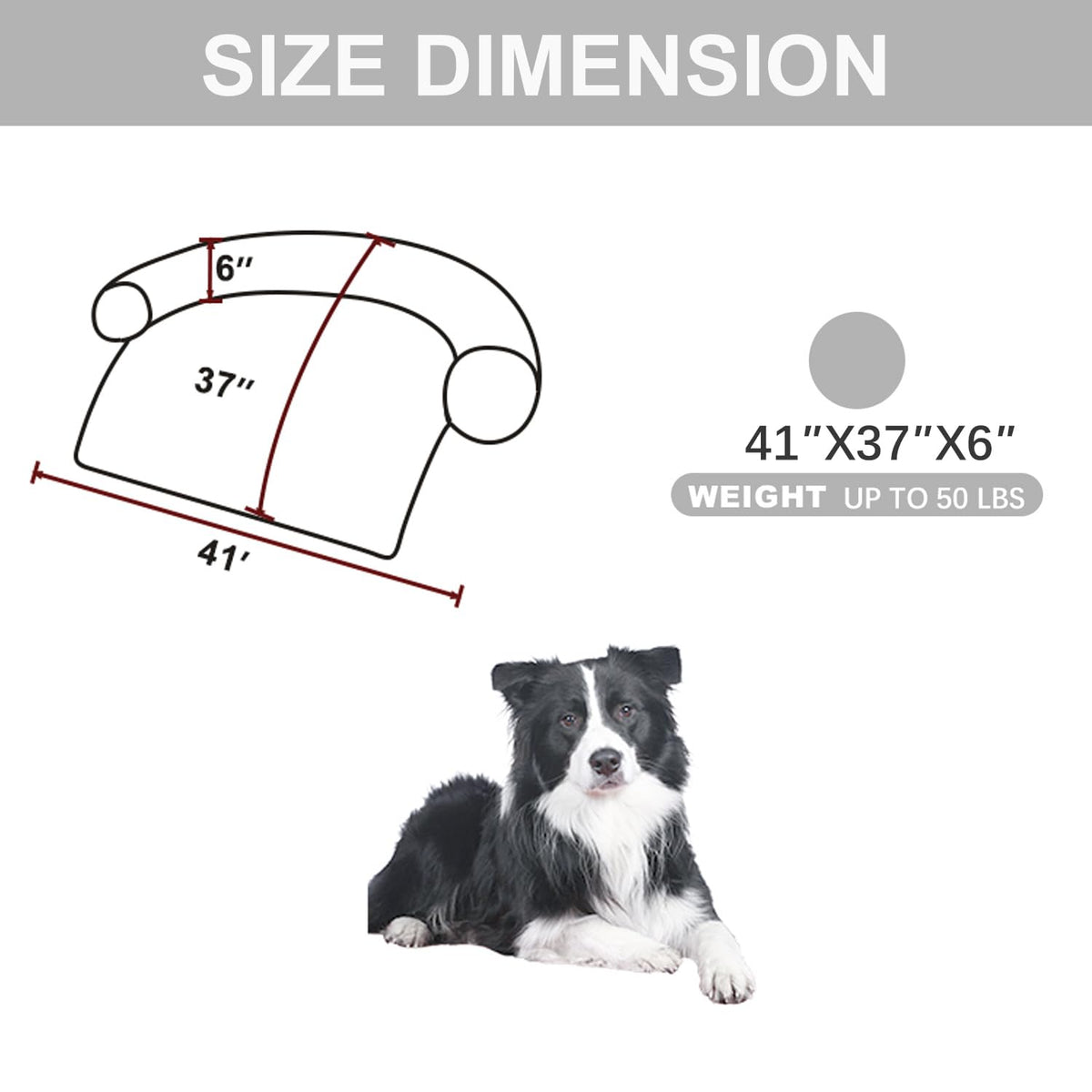 Tinaco Calming Dogs/Cats Bed Mats, Dog Pad Washable Removable Couch Cover, Plush Long Fur Mat for Pets, Waterproof, Perfect for Small, Medium and Large Dogs and Cats (Desert Brown, 45"x37"x 6.0")