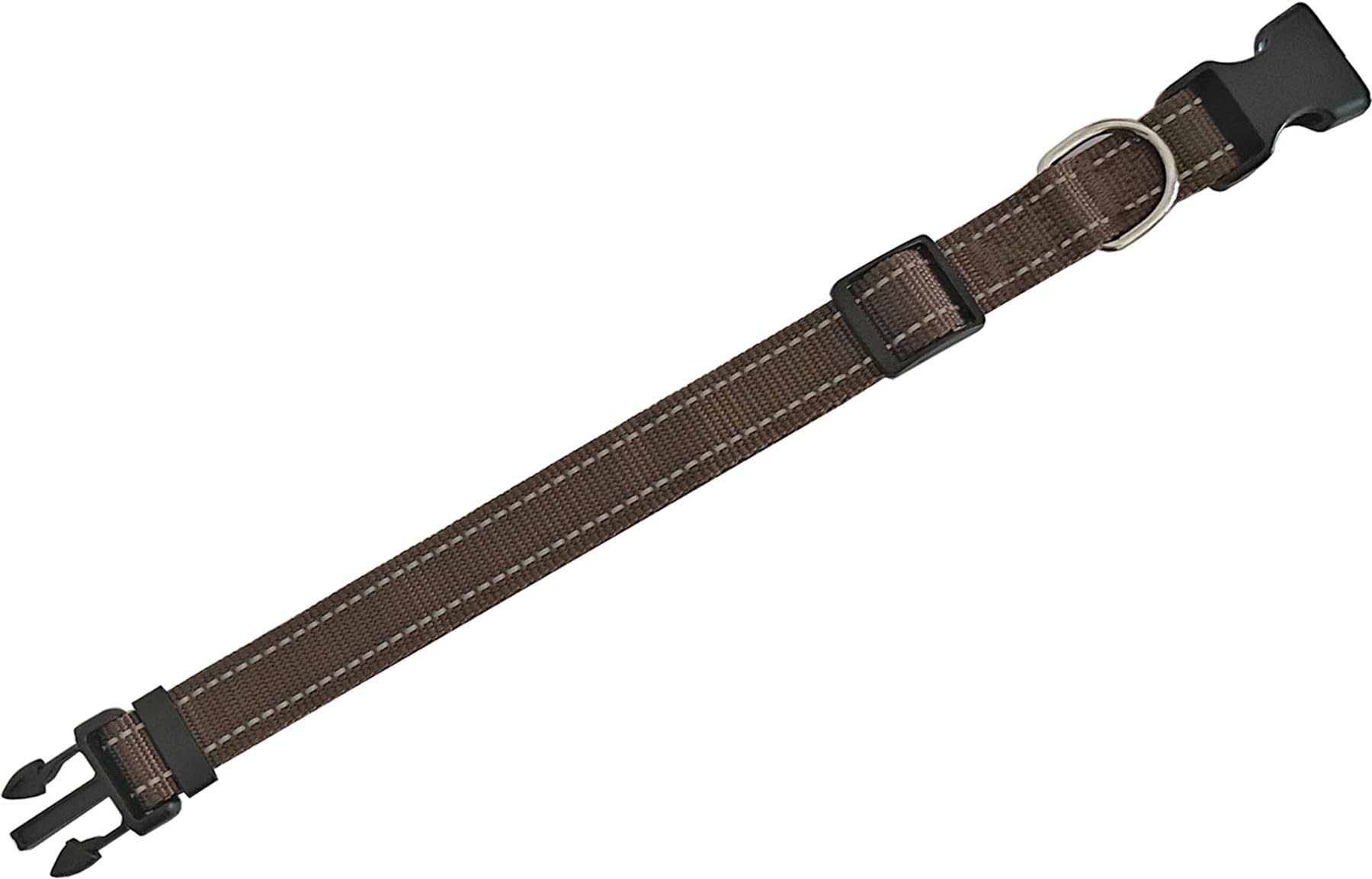 Adjustable Nylon Dog Collar, Reflective Collar 1 Inch 3/4 Inch 5/8 Inch Wide, for Large Medium Small Dogs