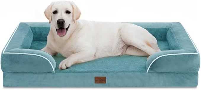 Comfort Expression Waterproof Orthopedic Dog Beds for Extra Large Dog — 45.0"L x 35.0"W x 8.5"Th