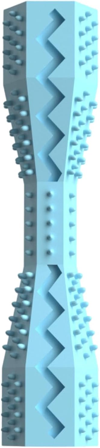 PILULY Dog Chew Toy Rubber for Aggressive Chewers Promotes Teeth Health Interactive Pet Teeth Toy Pet Enrichment