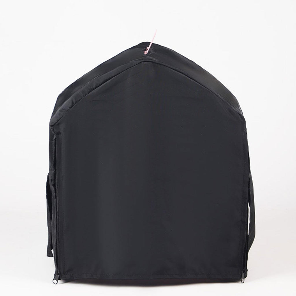 Leefasy Bird Cage Cover for Parakeets and Parrots, 11.61 x 8.66 x 15.75 in Blackout Night Cover with Zipper, Dustproof Privacy Shade for Square Cages