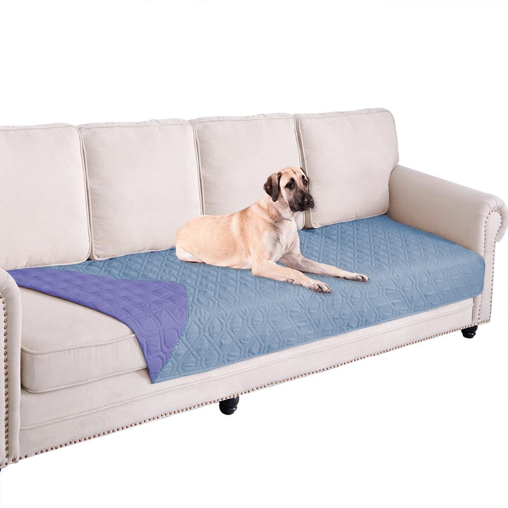 Ameritex Waterproof Dog Bed Blankets Cover for Bed Couch Sofa Reversible