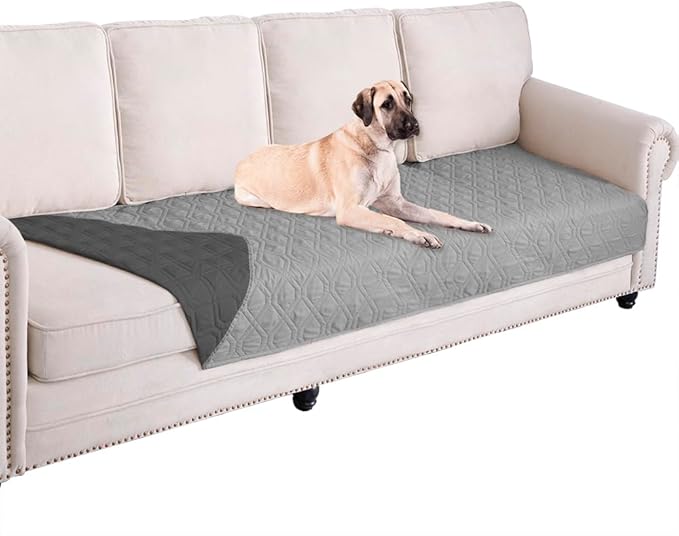 Ameritex Waterproof Dog Bed Cover Pet Blanket for Furniture Bed Couch Sofa Reversible — 30x90 Inch (Pack of 1)