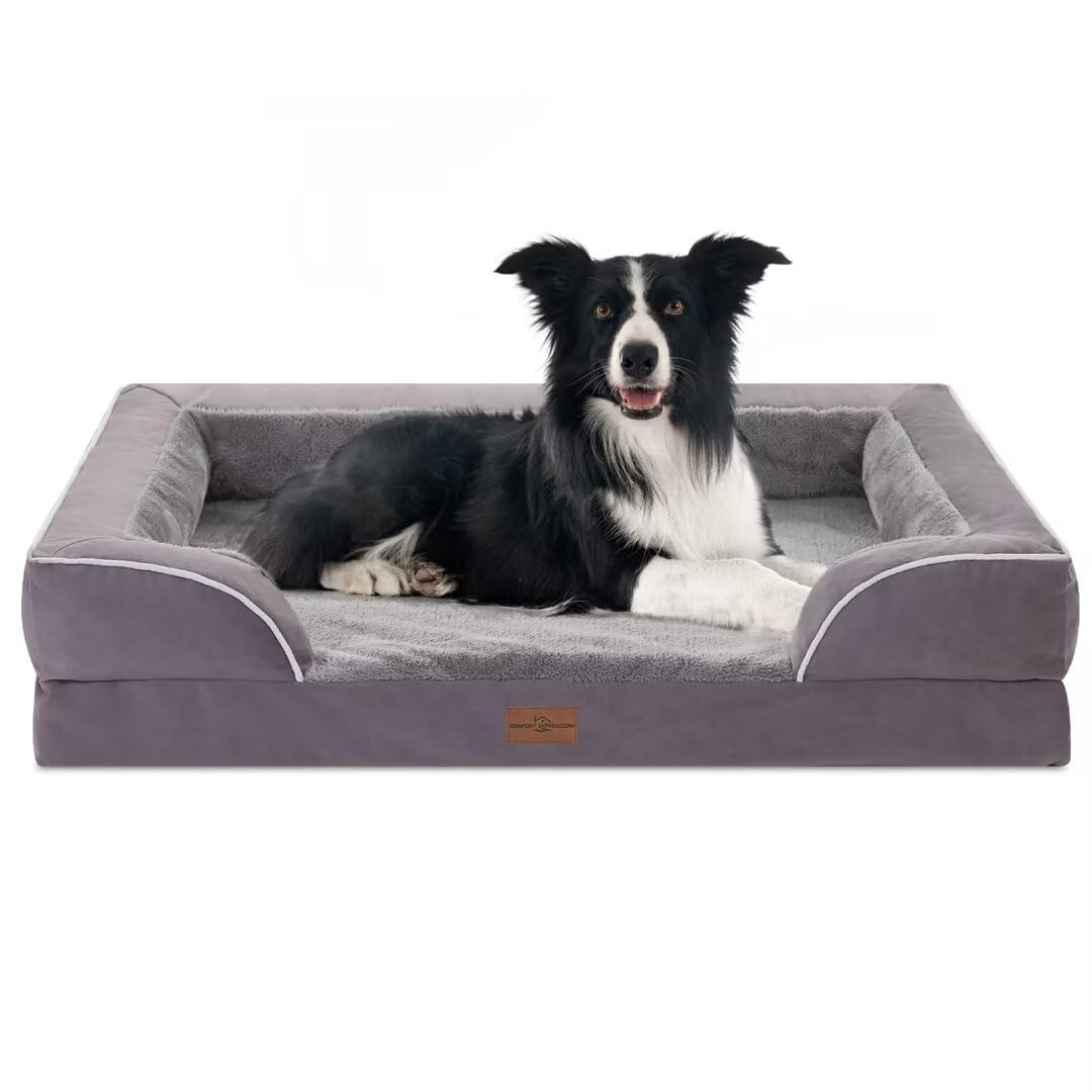 Comfort Expression Waterproof Orthopedic Dog Beds for Large Sized Dog