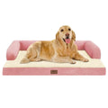 MEKIY Orthopedic XL Dog Bed with Bolster for Extra Large Size Dogs