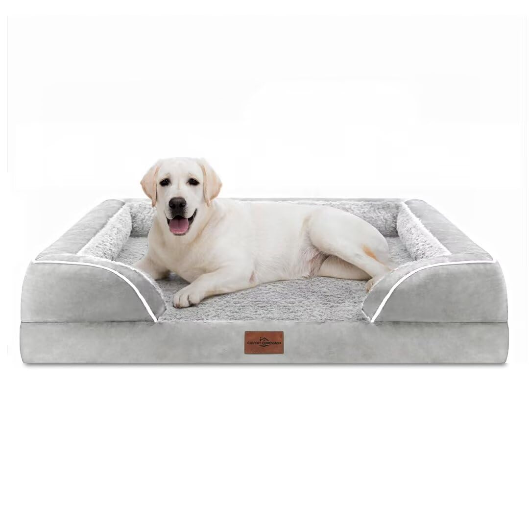 Comfort Expression Waterproof Orthopedic Dog Beds for Extra Large Dog