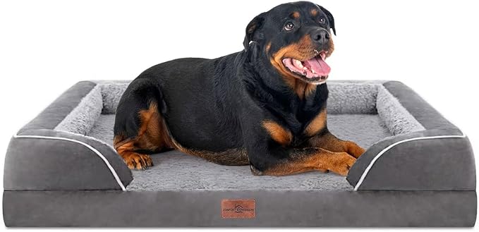 Comfort Expression Waterproof Orthopedic Dog Beds for Extra Large Dog — 48.0"L x 30.0"W x 8.5"Th