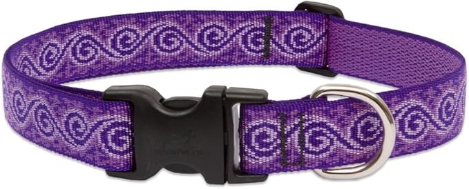 LupinePet Originals 1" Jelly Roll 25-31" Adjustable Collar for Extra Large Dogs