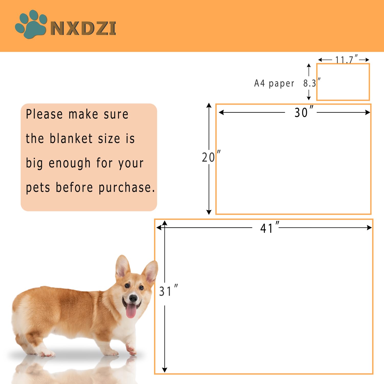 Dog Blankets for Medium Large Dogs Washable, 3 Pack Pet Blanket Washable 41" x 31", Fuzzy Soft Puppy Blanket Throw Cover for Kennel Crate Bed, Blanket for Dogs, Pet Blankets for Dog