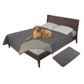 Easy-Going Waterproof Dog Bed Cover, Non-Slip Pet Blanket, 86x82in, Gray