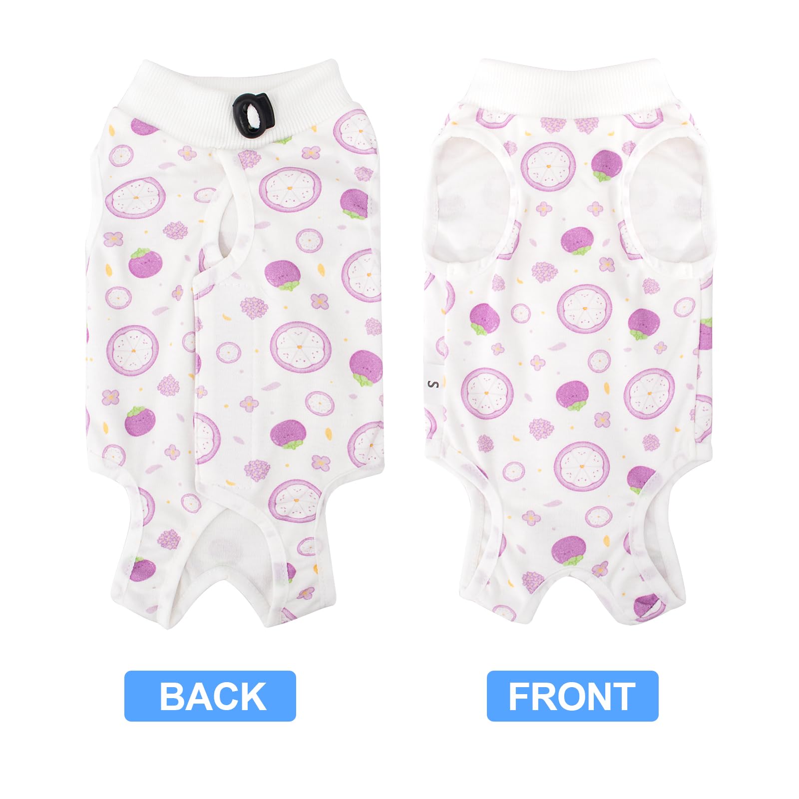 Cat Recovery Suit Female, Breathable Cat Onesie After Surgery Female for Abdominal Wounds or Skin Diseases, Surgery Recovery Suit Kitten Onesie After Spay Wear Anti Licking