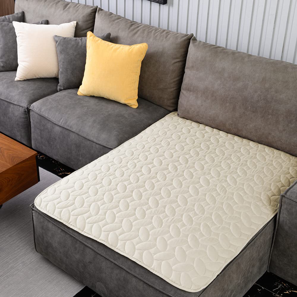 Ameritex Pet Bed Cover Dog Bed Blanket for Sofa and Furniture Waterproof New Pattern Design (30x70 Inch, Light Grey)