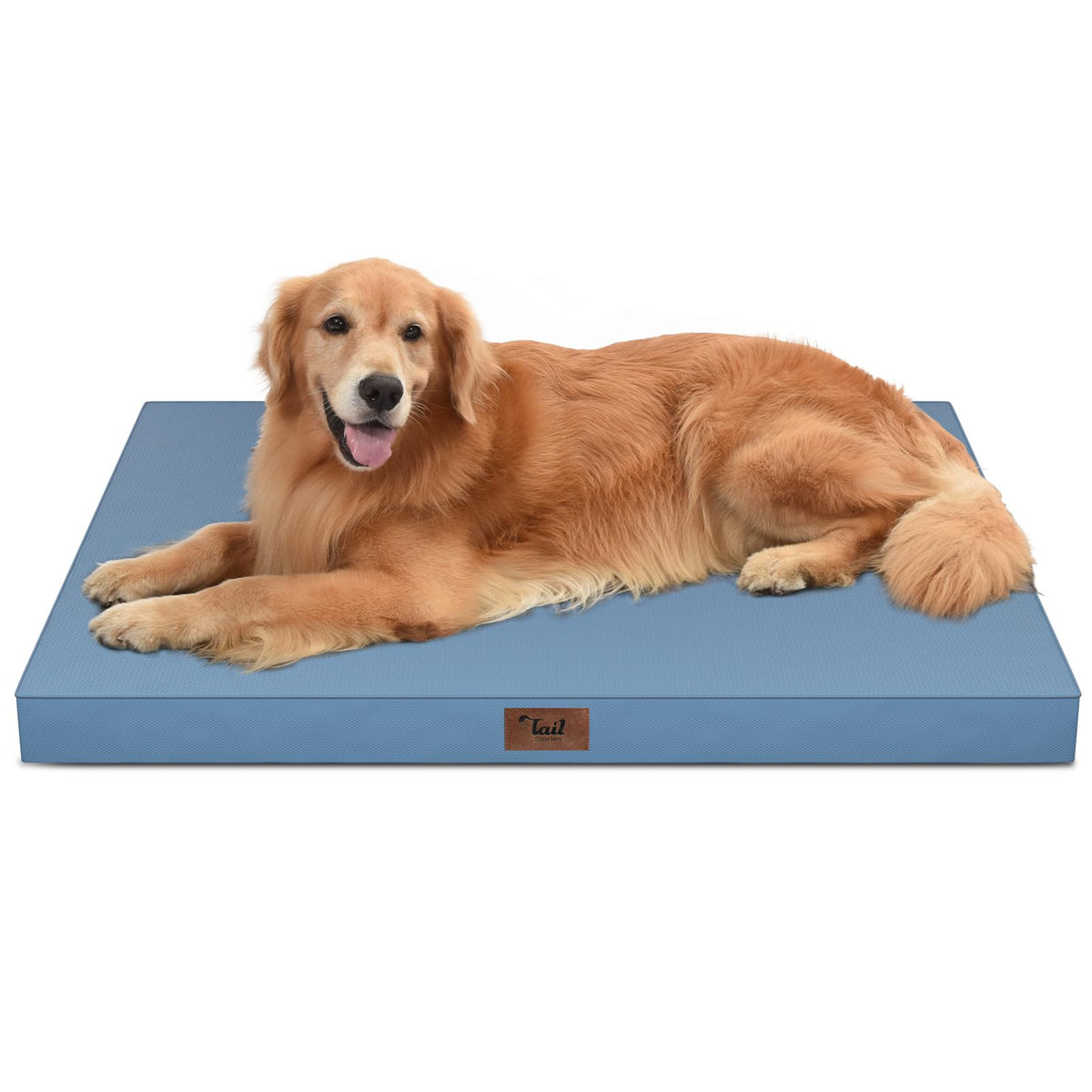 Tail Stories Waterproof Orthopedic Outdoor Dog Bed XL for Extra Large Dogs