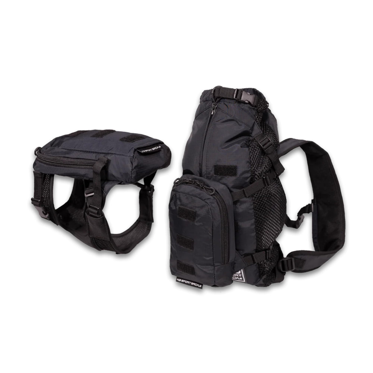 K9 Sport Sack Walk-On - X-Small, Buttercup Yellow - Ideal for Dogs with 9-12” Back Length - Lightweight, Packable, Backpack-Style Carrier - Includes Compatible Harness & Storage Bag