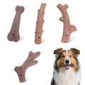 4 Pack Durable Dog Chew Toys for Aggressive Chewers-Puppy Teething Toys, Long-Lasting Dog Bones for Small & Medium Breeds-Indestructible Chew Toys for Dogs to Keep Them Busy & Support Dental Health