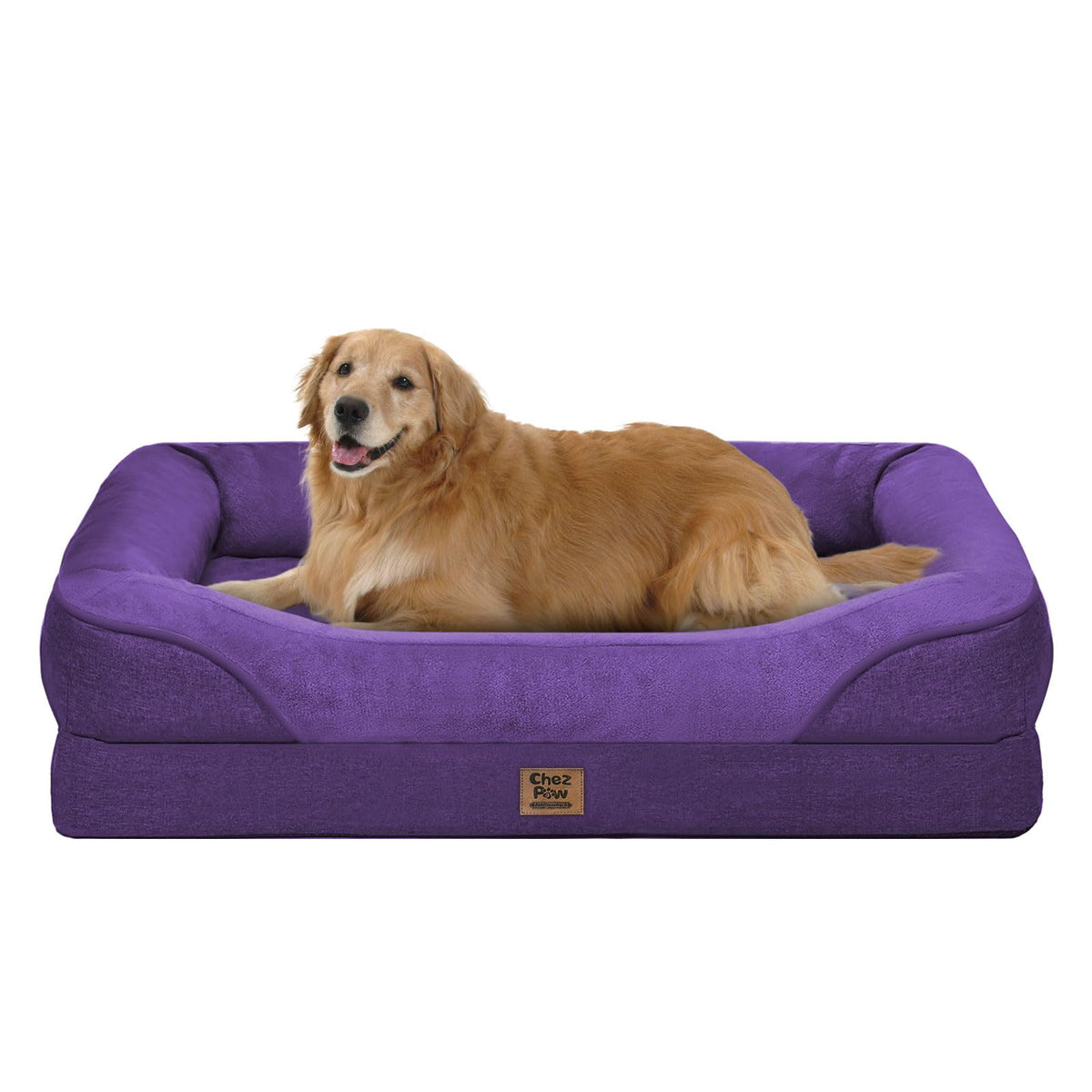 Chez Paw Orthopedic Washable XXL Dog Bed for Extra Large Dogs