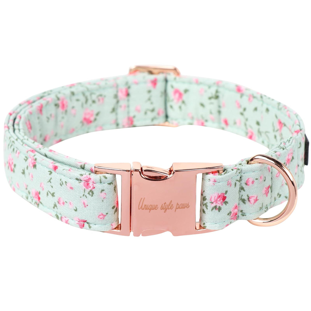 Unique Style Paws Metal Buckle Banana Leaves Dog Collar, Durable & Cute, Suitable for Small, Medium & Large Dogs, Unique Design, Superior Craftsmanship, Exceptional Customer Service