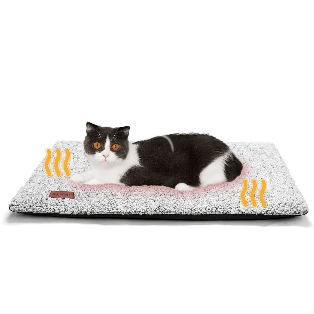 Mora Pets Self Warming Cat Bed Self Heating Cat Dog Mat Pet Pad Extra Warm