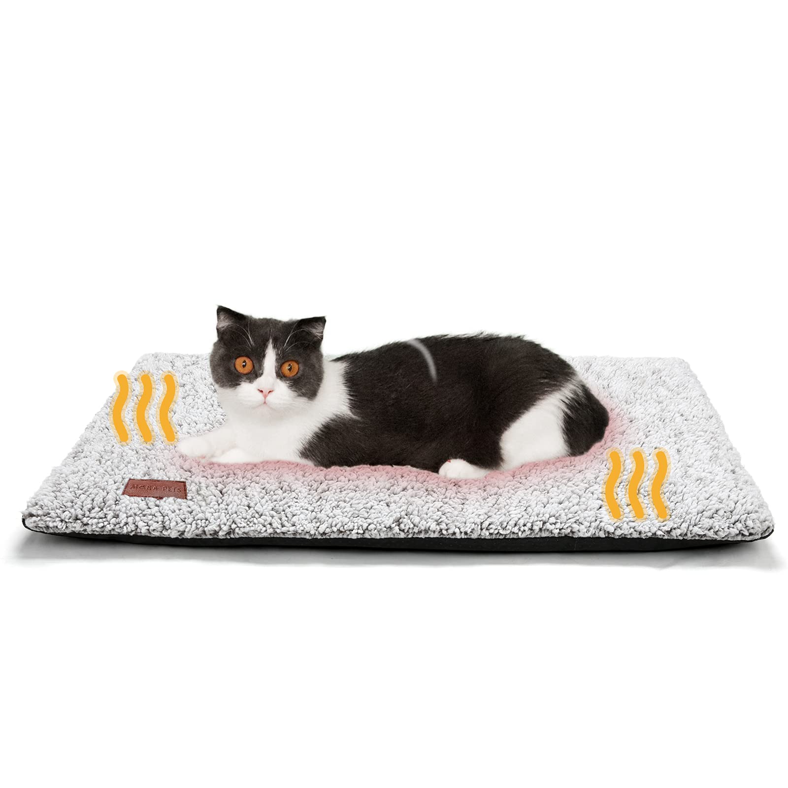 Mora Pets Self Warming Cat Bed Self Heating Cat Dog Mat Pet Pad Extra Warm