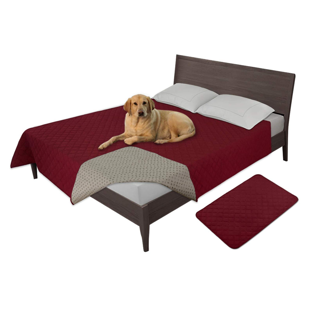 Easy-Going Waterproof Dog Bed Cover, Non-Slip Pet Blanket, 120x82in
