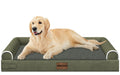 NANUYA Orthopedic Dog Bed for Large Dogs, 36 x 27 Inch, Dark Green