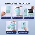 VENDFO Air Purifiers for Home,HEPA Small Air Purifier for Room up to 960ft²,Air Purifiers for Home Pets,Odor,Dust,Quiet Air Cleaner for Office,Living Room,Bedroom,Green 2 Pack